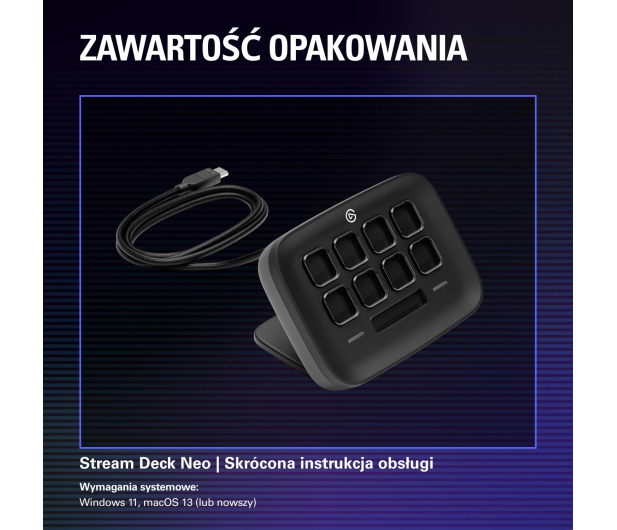 Elgato Stream Deck Neo Black - 1346849 - zdjęcie 11